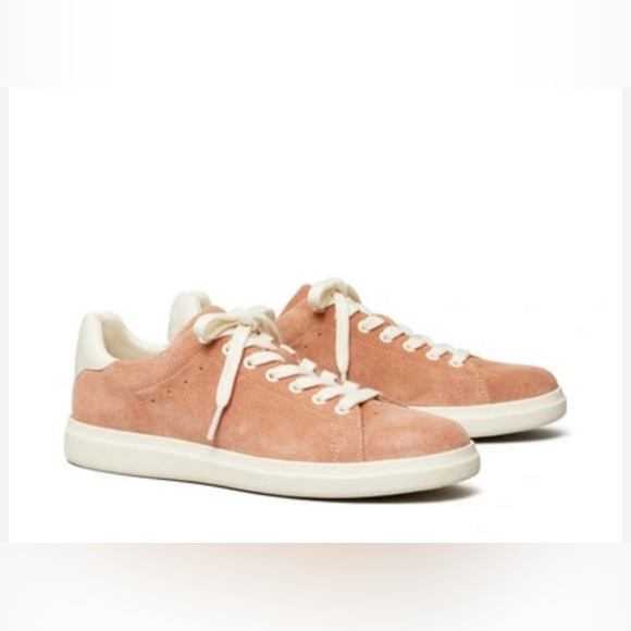 Tory Burch Howell Court Sneaker Suede Size 8 NEW - Picture 4 of 9